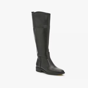 Elegant Black Women's Knee-High Boots